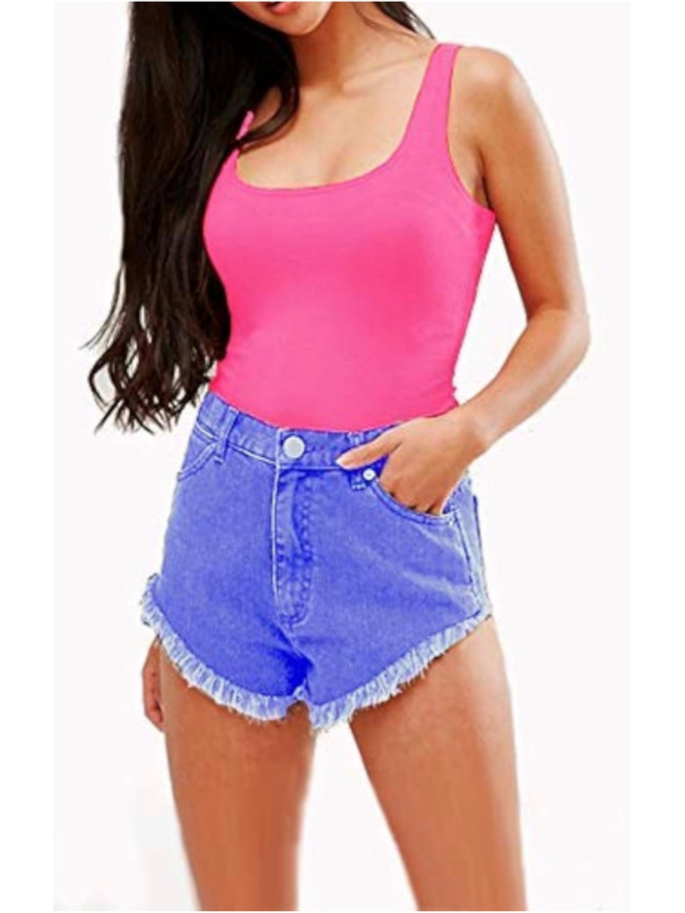 Women's SUNRO Pink Bodysuit Size M